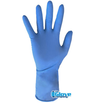heavy duty blue nitrile gloves